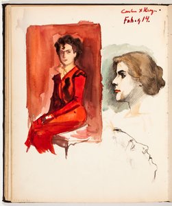 無題 作： Albert Edelfelt