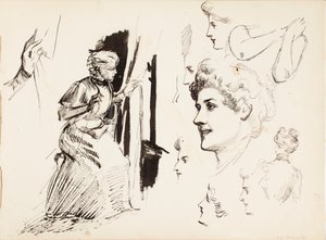  作： Albert Edelfelt