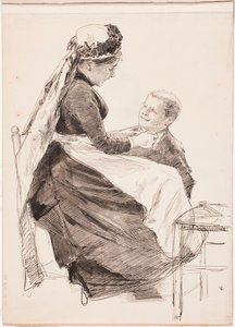  作： Albert Edelfelt