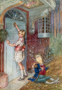 不思議の国のアリスのイラスト（カラーリソ） 作： Albert Edward Jackson