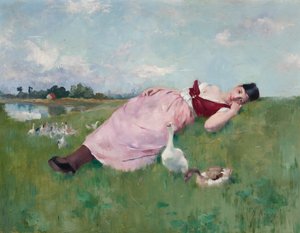 グースガール 作： Albert Emile Artigue
