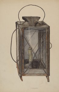 キャンドル用ランタン 作： Albert Geuppert
