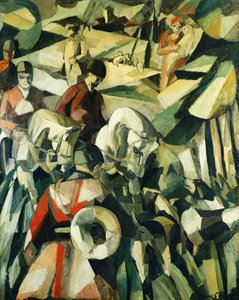 狩猟；ル・シャス 作： Albert Gleizes