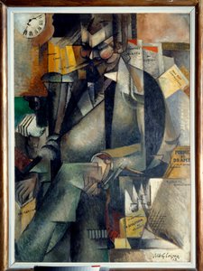 フランスの編集者、ウジェーヌ・フィギエールの肖像 作： Albert Gleizes