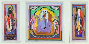 トリプティクのための習作 作： Albert Gleizes