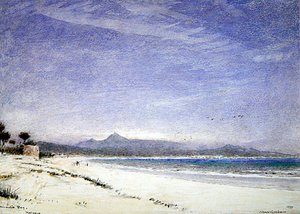 アルクディア湾、マヨルカ島 作： Albert Goodwin