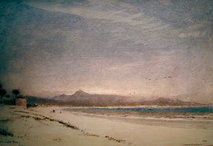 アルクディア湾、マヨルカ島 作： Albert Goodwin