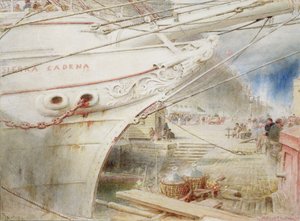 ブリストル、1893（WC） 作： Albert Goodwin
