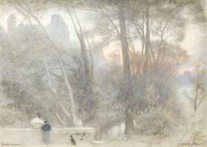 コーフ城 作： Albert Goodwin