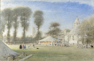 グラストンベリー 作： Albert Goodwin