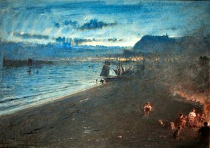 ヘイスティングス「冬物語」について 作： Albert Goodwin