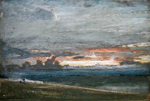 嵐の前のホームワード 作： Albert Goodwin