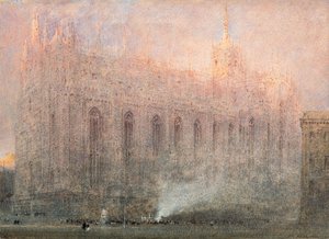 ミラノ大聖堂 作： Albert Goodwin