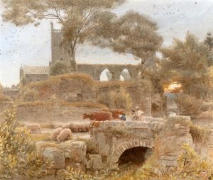 セント・デイヴィッズ 作： Albert Goodwin