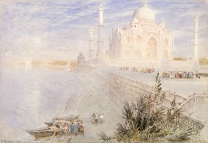 タージ・マハル 作： Albert Goodwin