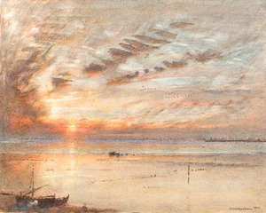 海の中の都市 作： Albert Goodwin