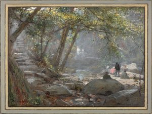 妖精のグレンベトウィス・イ・コエド（水彩画） 作： Albert Goodwin