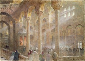 不明な画像 作： Albert Goodwin
