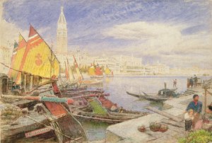 ベニス、1893 作： Albert Goodwin