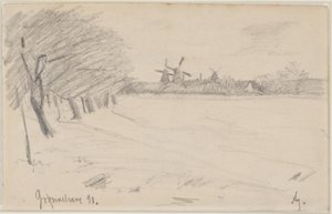 緑の庭 作： Albert Gottschalk