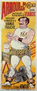 アーマー・アンド・カンパニー、シカゴ（ポスター） 作： Albert Guillaume