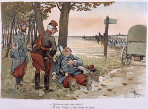 30メートルの距離 - アルベール・ギヨーム（1873-1942）の「軍事アルバム」（1900年頃）より