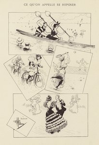 レストと呼ばれるもの 作： Albert Guillaume