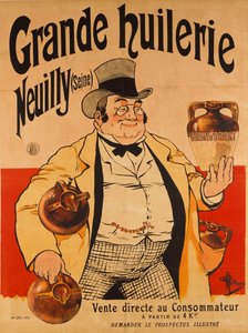 大規模な製油所 - ヌイイ セーヌ、c. 1895年。 作： Albert Guillaume