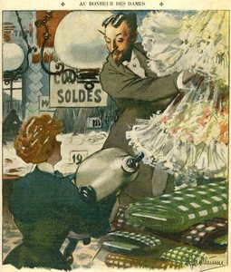 雑誌「Le Rire」1906年12月15日号の挿絵（印刷物） 作： Albert Guillaume