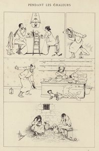 熱中 作： Albert Guillaume