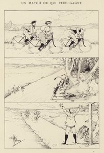 試合または敗者が勝利 作： Albert Guillaume