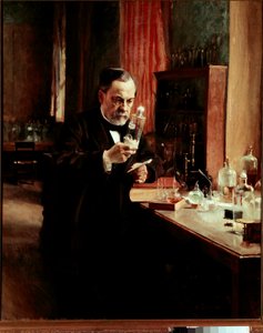 ルイ・パスツールの肖像 作： Albert Gustaf Aristides Edelfelt