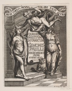 ティテルブラッド ティル シモン パウリ、「Quadripartitum Botanicum」、1667 年 作： Albert Haelwegh
