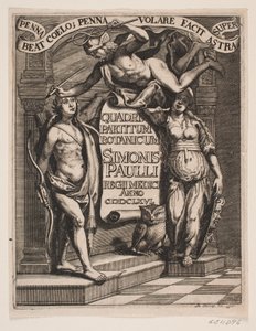 ティテルブラッド ティル シモン パウリ、「Quadripartitum Botanicum」、1667 年 作： Albert Haelwegh