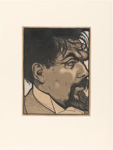 ヤン・トゥーロップの肖像 作： Albert Hahn (I)