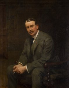 アルフレッド・ハーバート卿（18661957）、1914年頃（キャンバスに油彩） 作： Albert Henry Collings