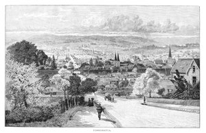 パラマッタ、ニューサウスウェールズ州、オーストラリア、1886。 作： Albert Henry Fullwood
