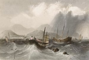 マカオ、1840年頃 作： Albert Henry Payne