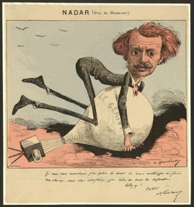 ナダー、パブ。1863年（カラーリトグラフ 作： Albert Humbert