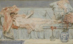 ユリ、1866 作： Albert Joseph Moore