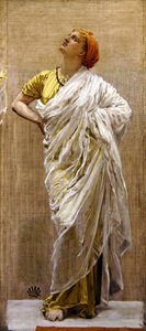鳥のための習作」1878年頃（キャンバス2枚に油彩と鉛筆）