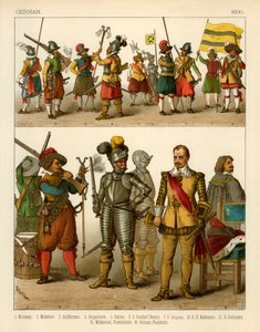ドイツの衣装1600 作： Albert Kretschmer