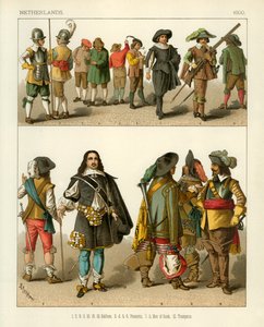 オランダの衣装1600 作： Albert Kretschmer