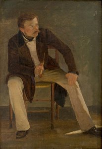 画家コンスタンティン・ハンセン 作： Albert Küchler
