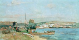 海側 作： Albert Lebourg