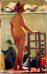 台座に作用する 作： Albert Marquet
