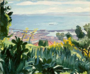 アルジェ-ムスタファの高台からの眺め 作： Albert Marquet