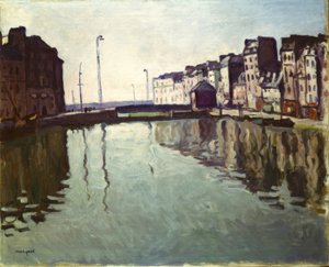 ルアーブルハーバーベイスン 作： Albert Marquet