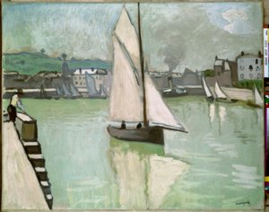 オンフルール 作： Albert Marquet