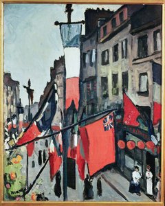7 月 14 日、ルアーブル 作： Albert Marquet